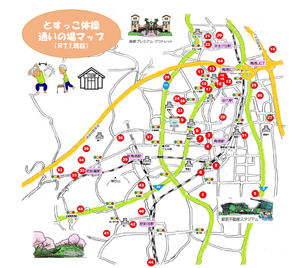 通いの場マップ