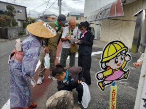 田代他町追分石