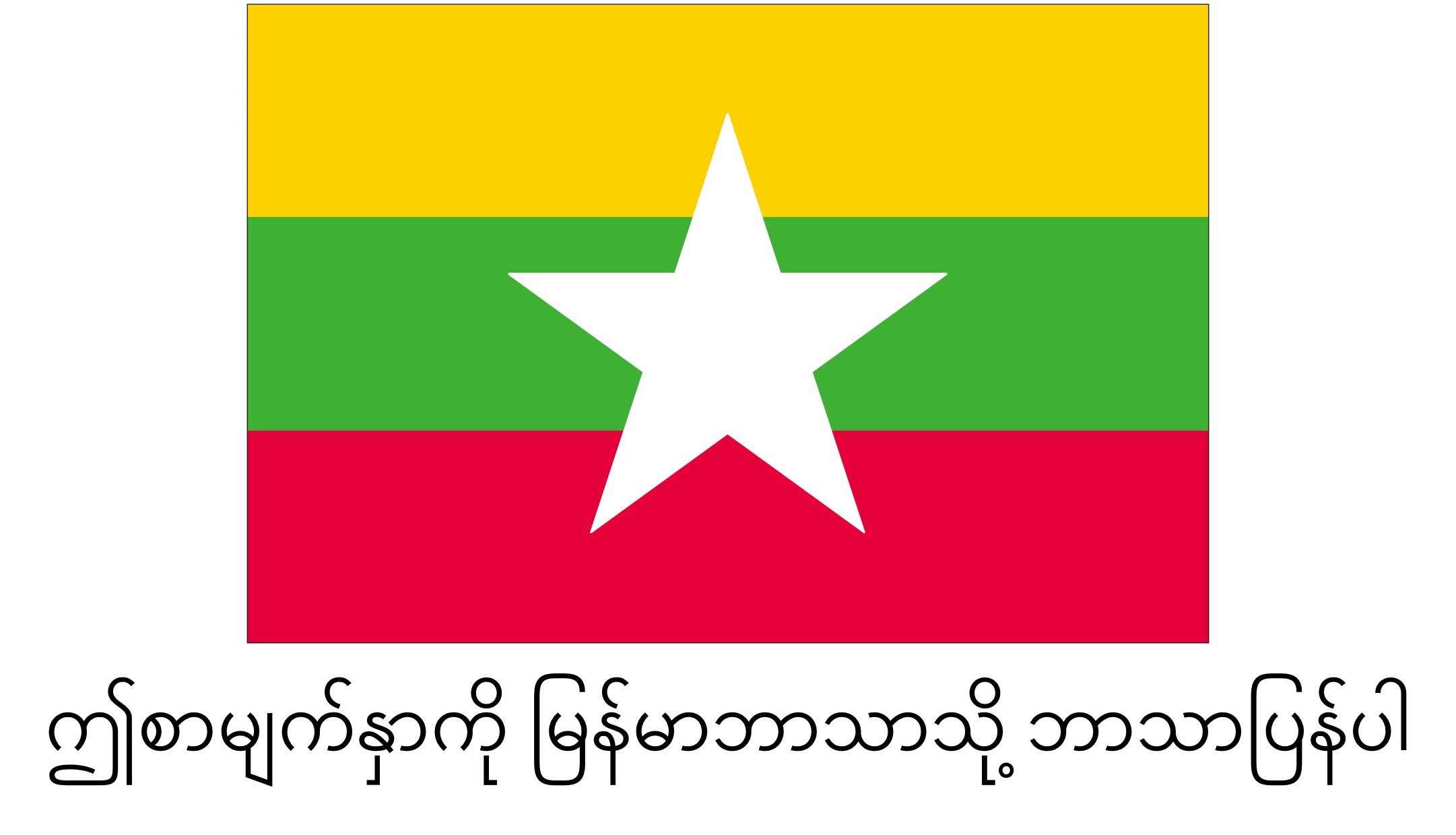 ミャンマーの国旗