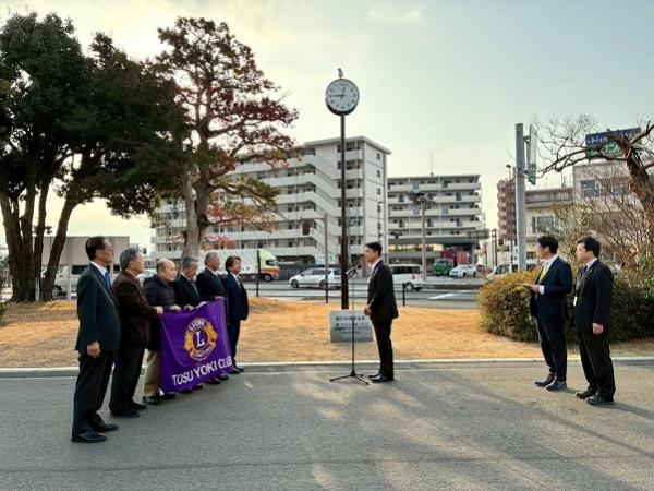 鳥栖養基ライオンズクラブ寄附受納式