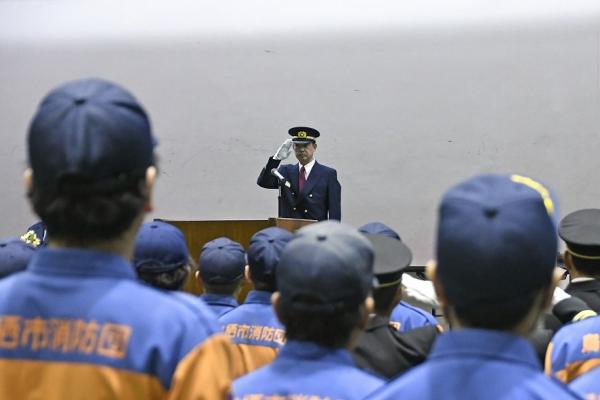 鳥栖市消防出初式