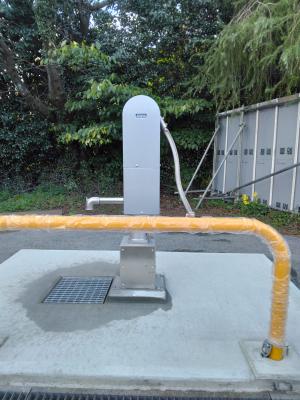 防災井戸外観写真