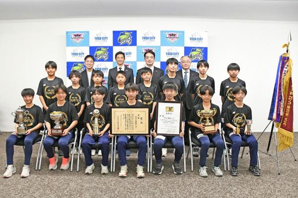 サガン鳥栖U-12表敬訪問