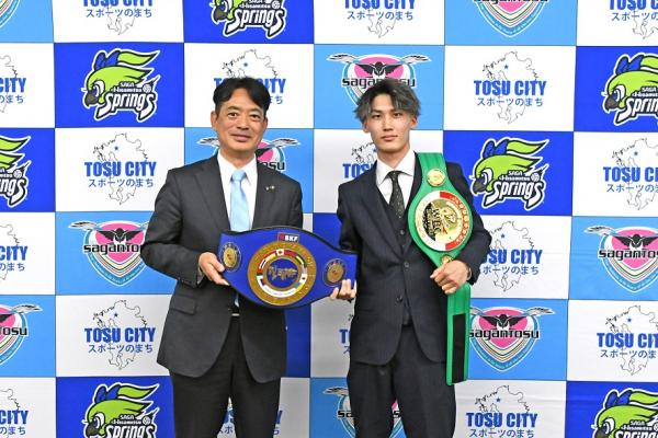 表敬訪問西園じょう選手