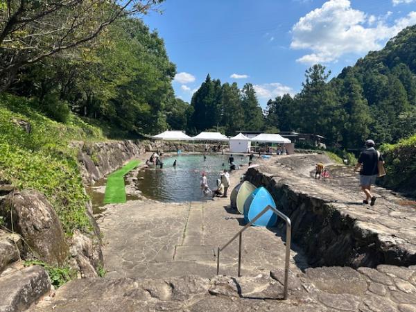 沼川河川プール写真