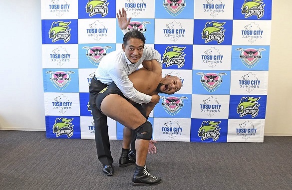 九州プロレス表敬訪問