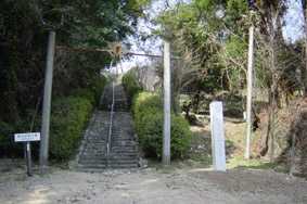 現　筑紫神社前の画像