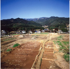 発掘された山浦新町の町屋跡