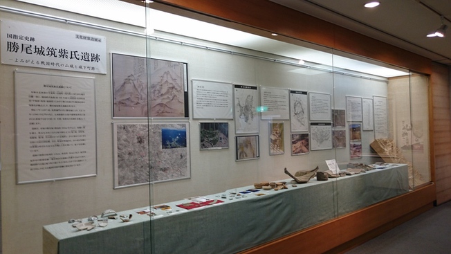 国史跡勝尾城筑紫氏遺跡（よみがえる戦国時代の山城と城下町）展の画像1