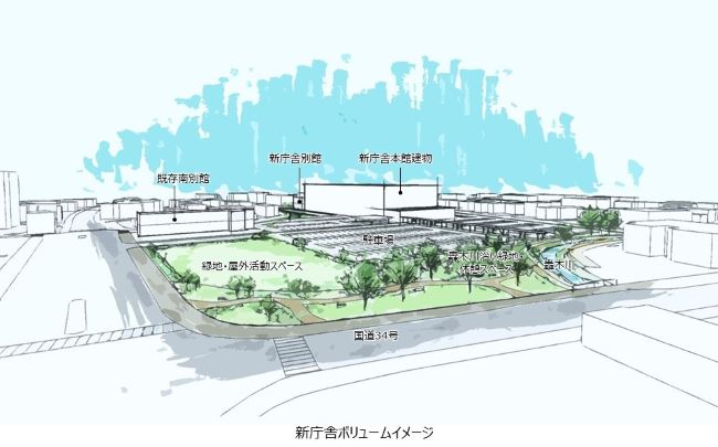 鳥栖市市庁舎整備基本計画を策定しましたの画像