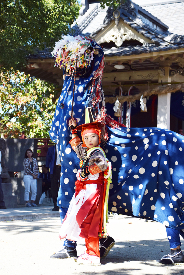 藤木の獅子舞の画像