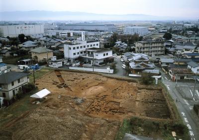 本原遺跡の全景