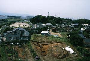 姫方遺跡の全景