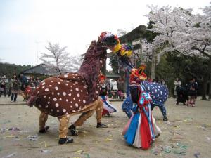 牛原の獅子舞