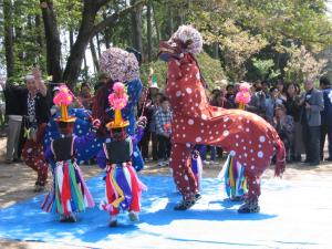 神辺の獅子舞