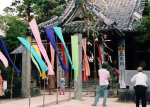 姫古曽神社の七夕