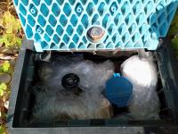 ボックス内の凍結対策