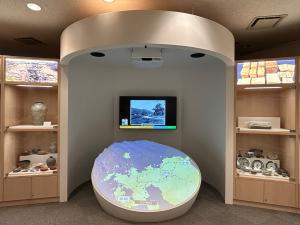 鳥栖の歴史をプロジェクションマッピングで紹介します