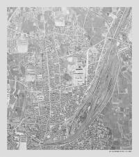 1961年撮影鳥栖駅周辺写真タペストリー